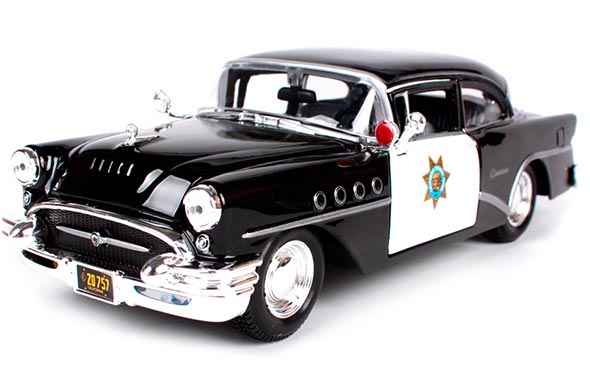 1:26 Diecast Buick Century Police Collectible Model By Maisto