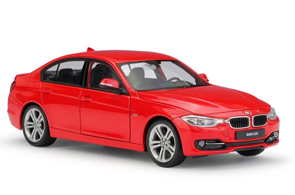 1:24 Scale Diecast BMW 3 Series 335i Collectible Model By Welly