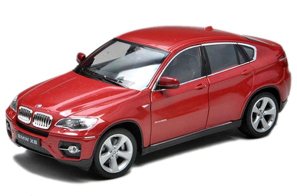1:24 Scale Diecast 2008 BMW X6 SUV Collectible Model By Welly