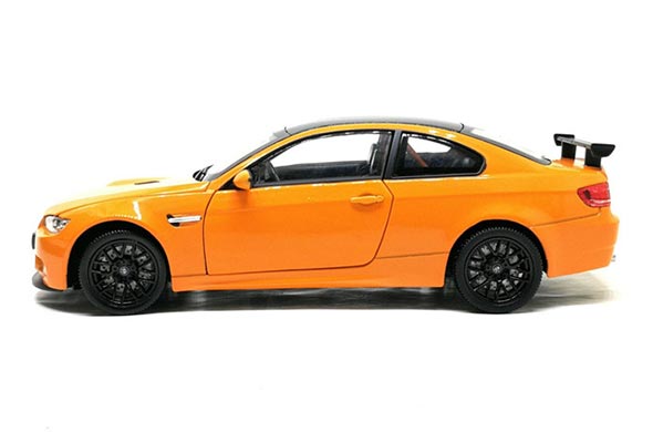 Orange 1:24 BMW M3 GTS Alloy Metal Diecast Model Sports Car KDW 1/24