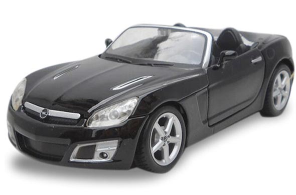 1:24 Scale Diecast 2008 Opel GT Collectible Model Black Maisto
