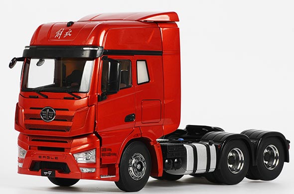 1:24 Scale Diecast Faw Jiefang Eagle J7 Tractor Unit Model