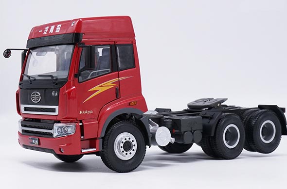 1:24 Scale Diecast Faw Jiefang Tractor Unit Collectible Model