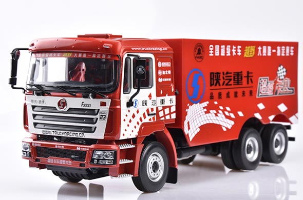 1:24 Scale Diecast Shacman Delong F3000 Truck Collectible Model