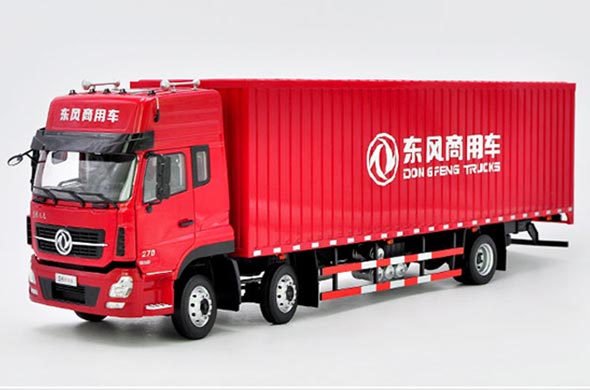 1:24 Scale Diecast Dongfeng Tianlong Truck Collectible Model