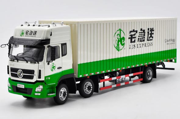 1:24 Scale Diecast Dongfeng Tianlong Truck Model ZJS Painting
