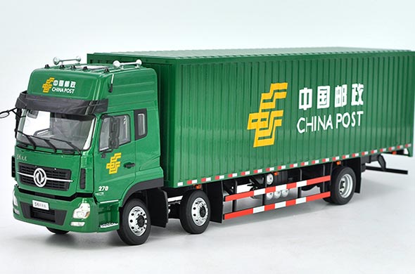 1:24 Diecast Dongfeng Tianlong Truck Model China Post Painting