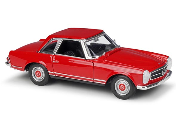 1:24 Diecast 1963 Mercedes Benz 230SL Collectible Model Welly