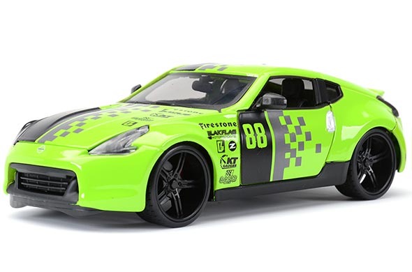 1:24 Diecast 2009 Nissan 370Z Collectible Model Green By Maisto