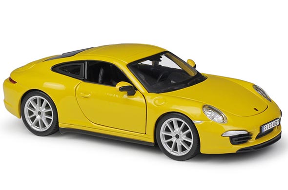 1:24 Diecast Porsche 911 Carrera S Collectible Model By Bburago