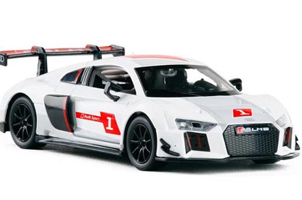 1:24 Scale Diecast Audi R8 LMS Collectible Model White