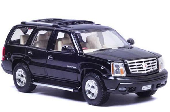 1:24 Diecast 2002 Cadillac Escalade Collectible Model By Welly